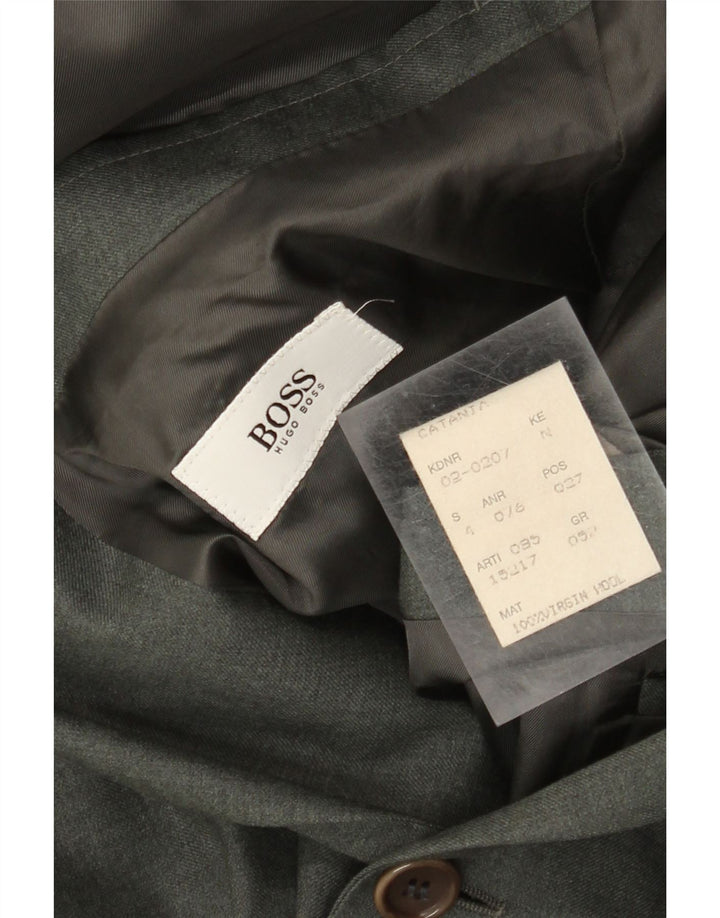 Hugo Boss Herren-Blazer mit 2 Knöpfen, EU 52, XL, graue Wolle