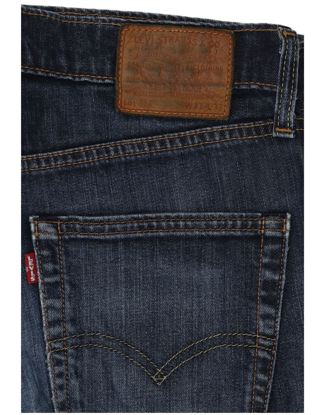 Levi's Herren 514 Straight Jeans W31 L28 Marineblau