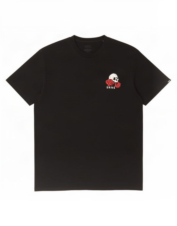 Vans Herren-T-Shirt mit Grafik, Größe L, Schwarz, Baumwolle