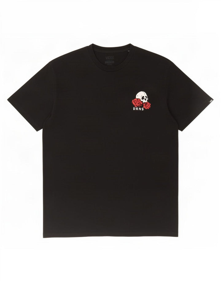 Vans Herren-T-Shirt mit Grafik, Größe L, Schwarz, Baumwolle
