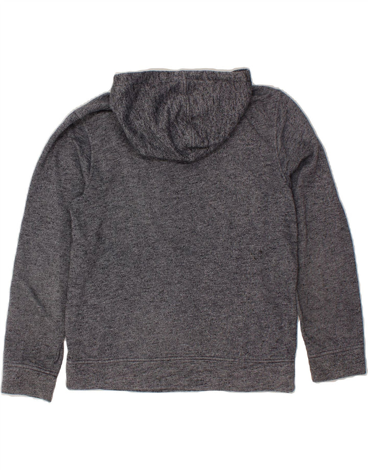 JACK & JONES Mens Graphic Hoodie Jumper Small Grey Polyester Vintage Jack & Jones and Second-Hand Jack & Jones from Messina Hembry 