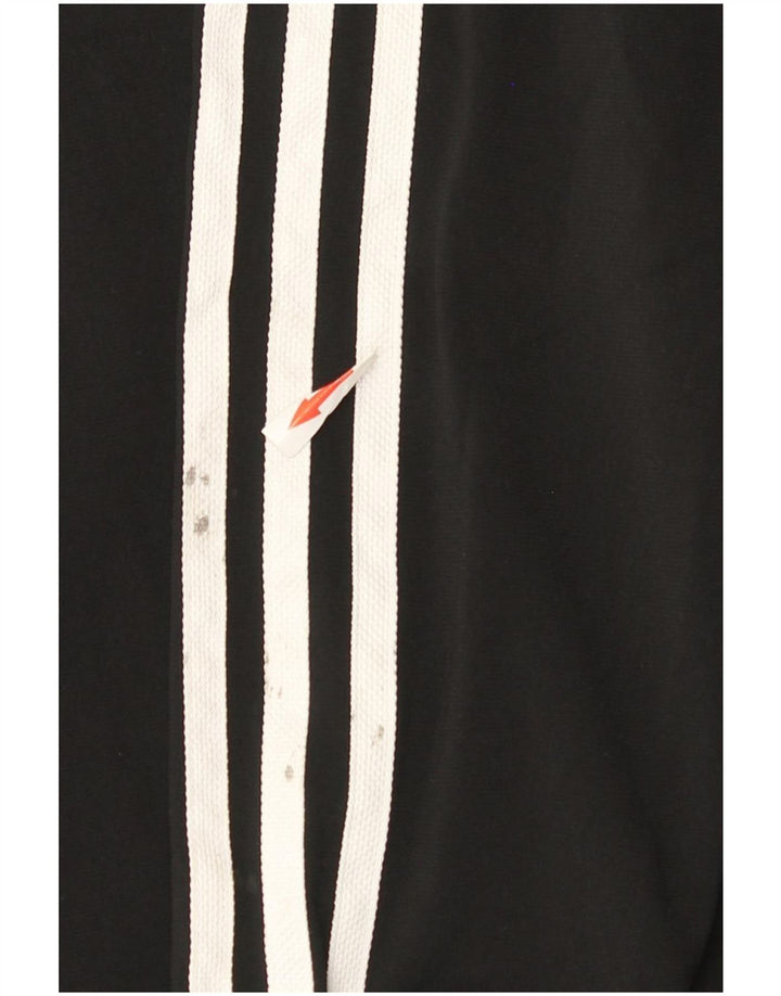 Adidas Jungen Trainingsanzug Top Jacke 15-16 Jahre Schwarz Polyester