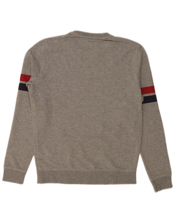 Wrangler Herren-Sweatshirt mit Grafik, Größe S, Grau, Colourblock-Baumwolle