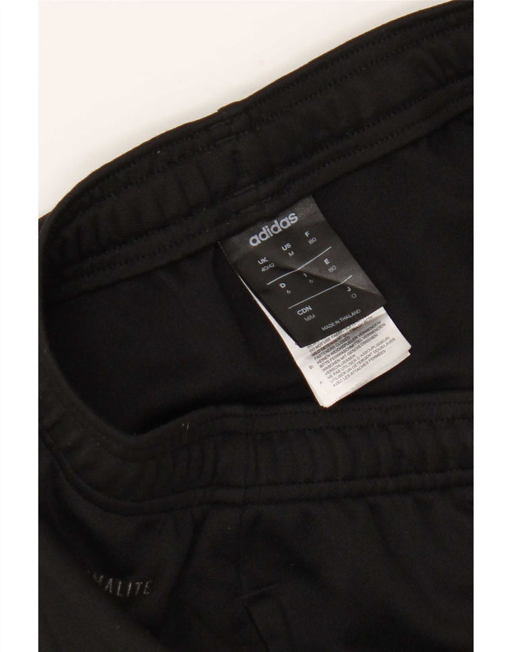 Adidas Herren Climalite Trainingshose UK 40/42 Mittelschwarzes Polyester