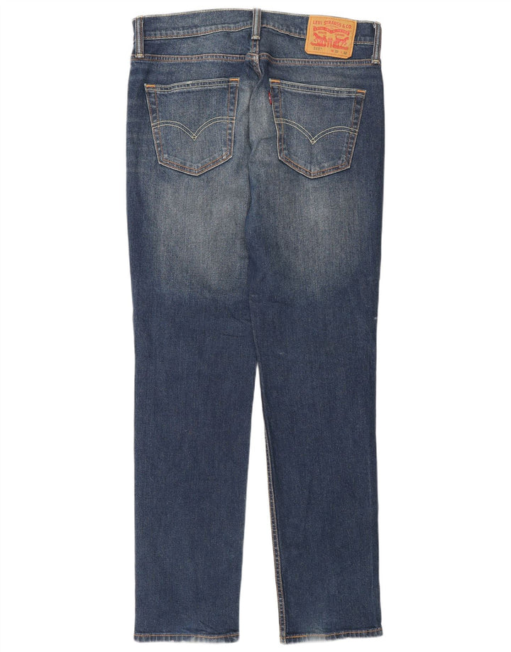 Levi's Herren 511 Slim Jeans W32 L32 Blaue Baumwolle