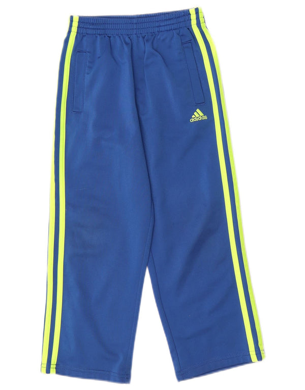 Adidas Trainingshose für Jungen, 4–5 Jahre, blaues Polyester