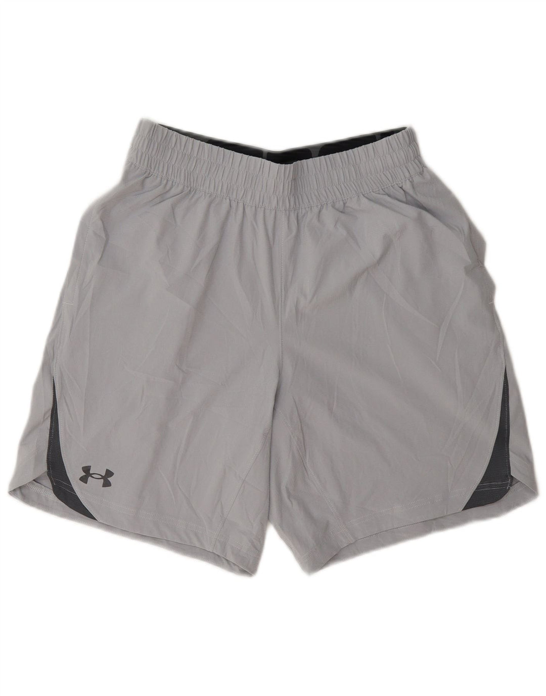 Under Armour Herren-Sportshorts mit Grafik, Größe S, Grau, Farbblock-Polyester