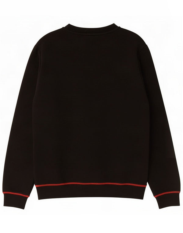Pyrex Herren-Sweatshirt mit Grafik, mittelschwarz, Baumwolle