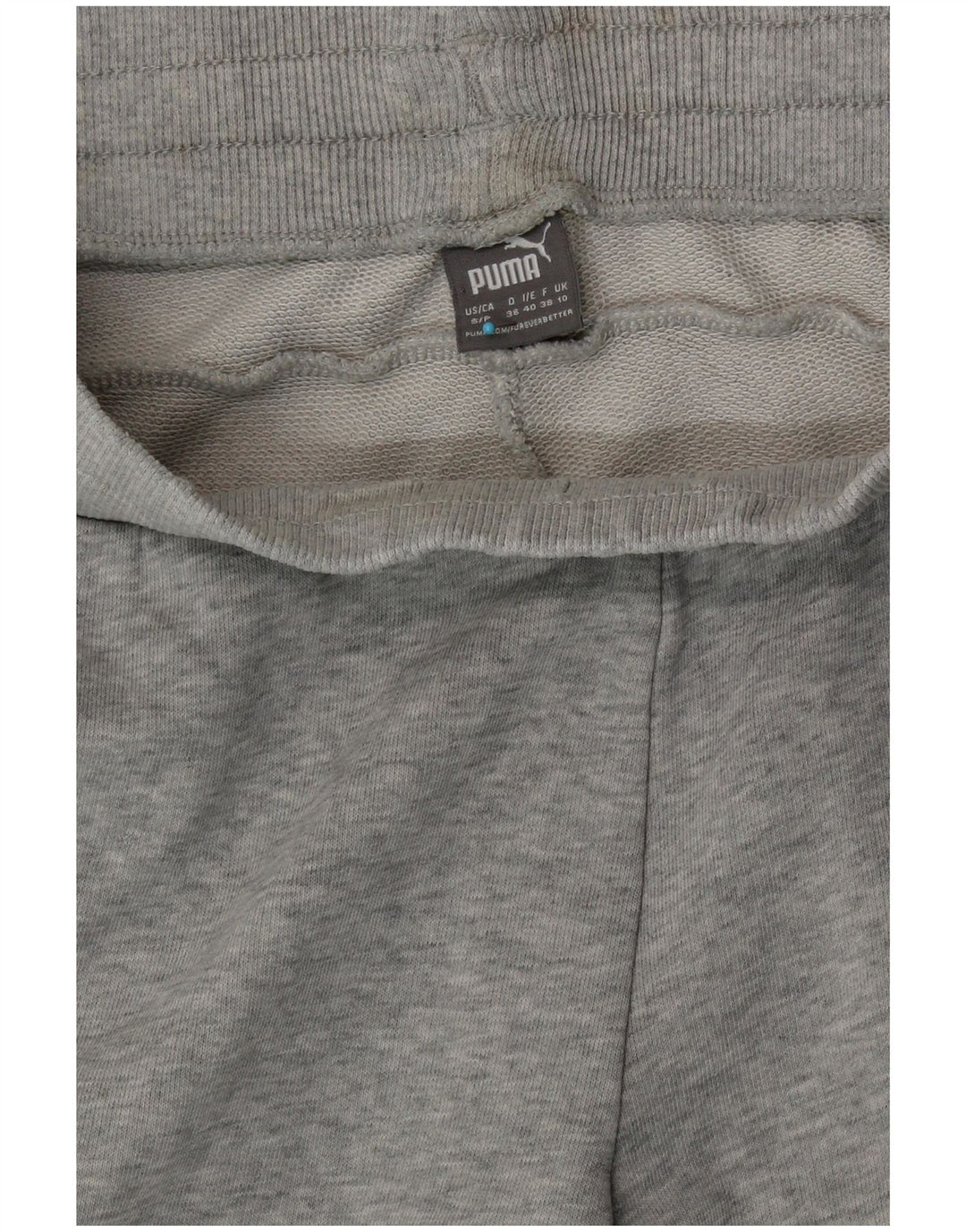 PUMA Damen Trainingshose Jogger UK 10 Small Grau