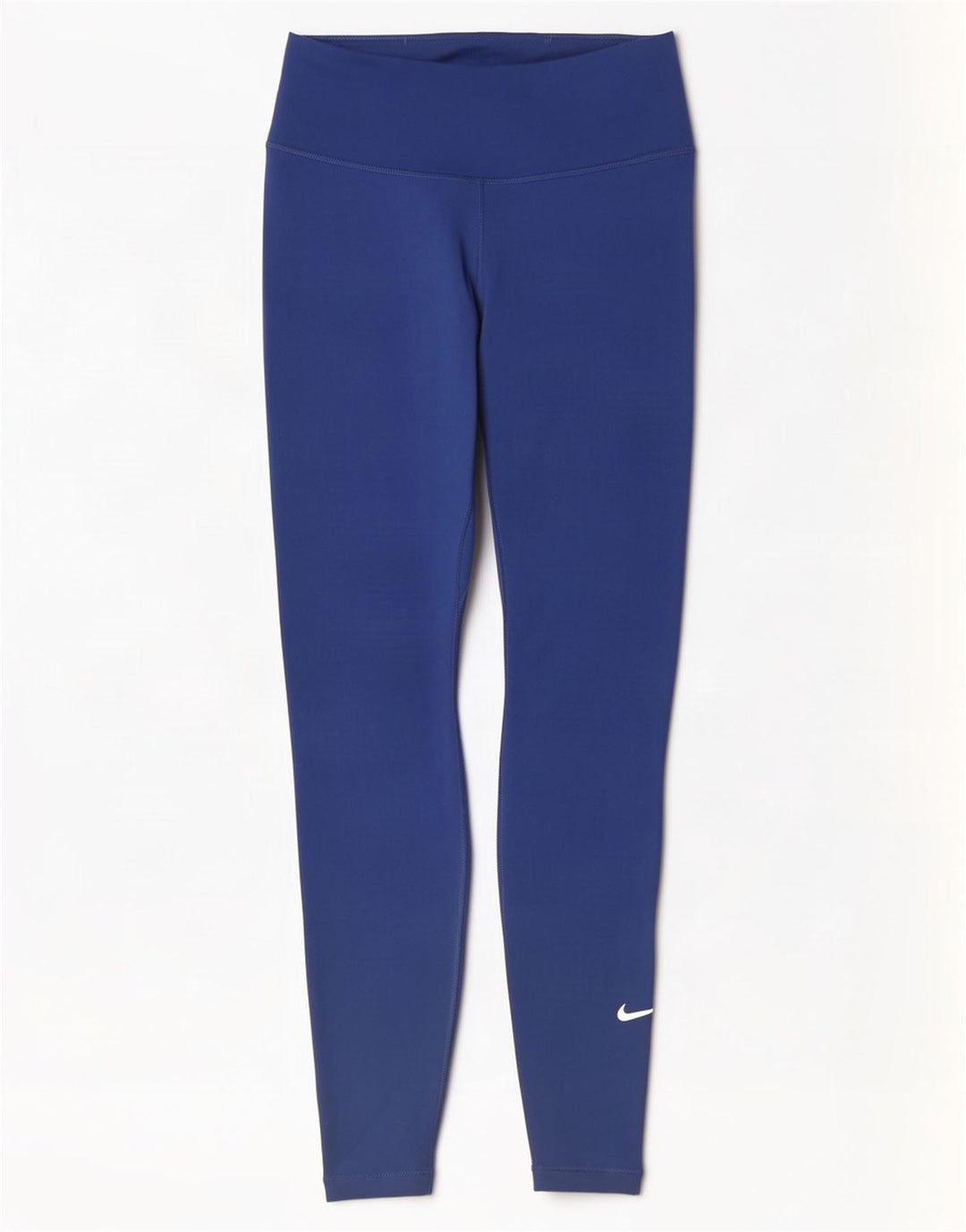 Nike Damen Leggings UK 8 Small Marineblau Polyester