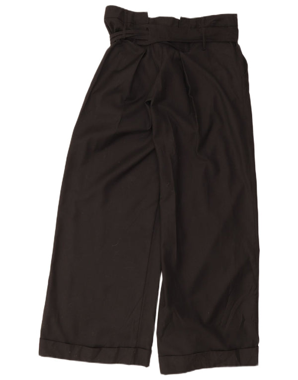 Topshop Damen Pegged Freizeithose UK 12 Medium W32 L32 Schwarz Polyester