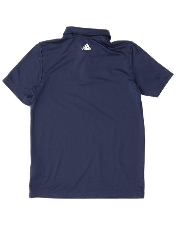 ADIDAS Poloshirt für Jungen, 11–12 Jahre, Marineblau, Polyester