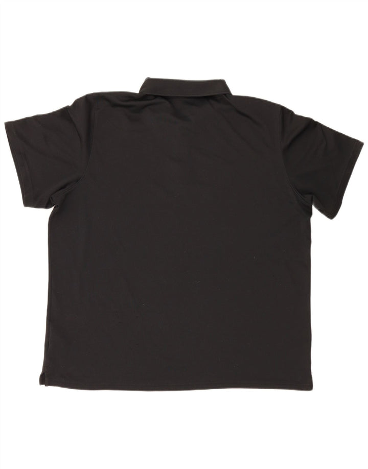 Nike Herren Dri Fit Poloshirt XL Schwarz Polyester