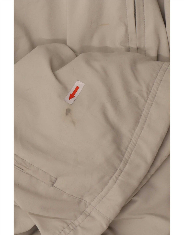 Nike Herren-Trainingsanzug-Oberteiljacke UK 47/48 2XL Beige Colourblock-Polyester