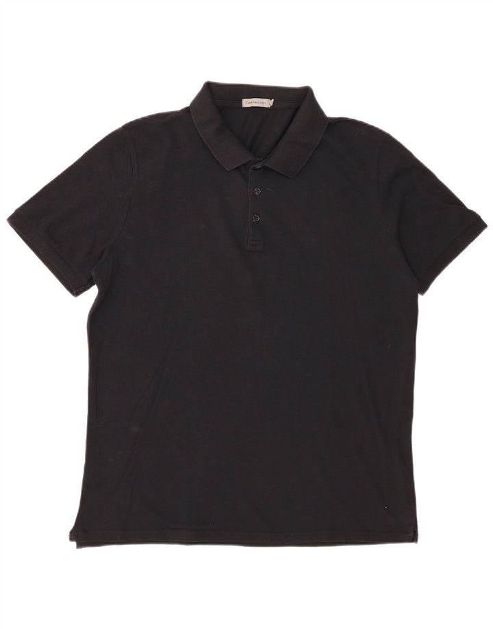 Calvin Klein Jeans Herren Poloshirt Large Schwarz