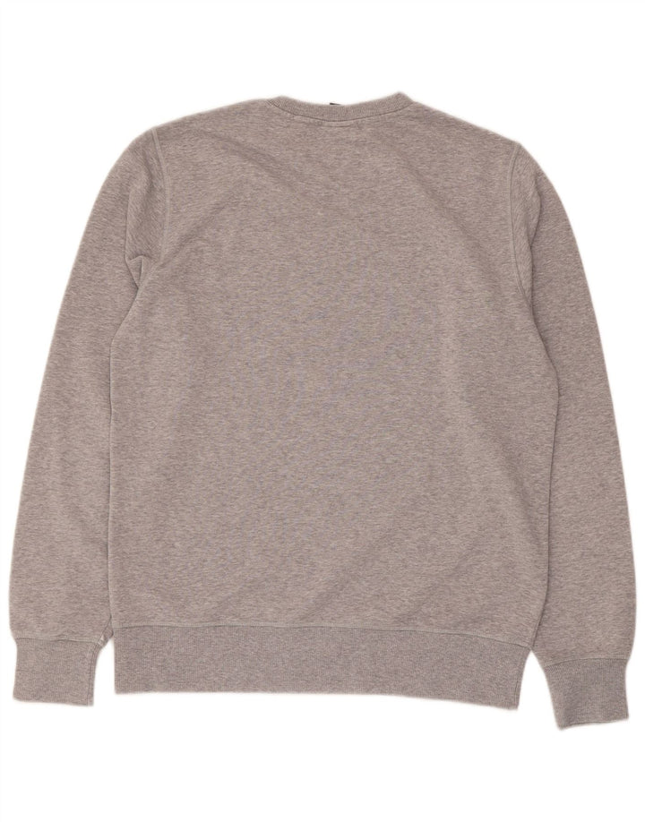 New Balance Herren Grafik-Sweatshirt-Pullover Mittelgrau