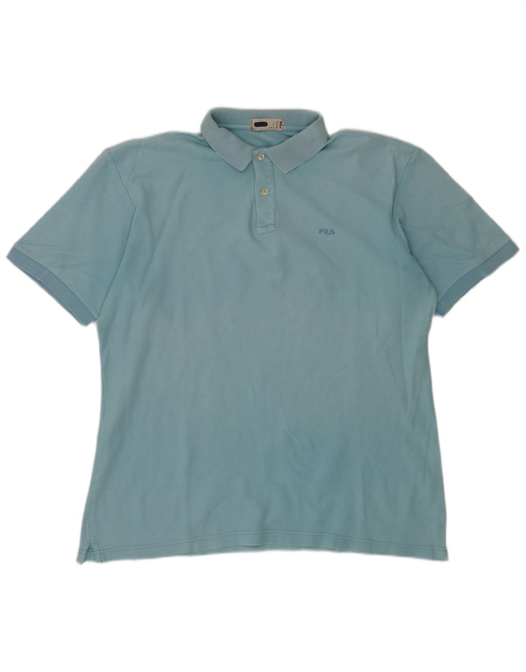 Fila Herren Poloshirt IT 52 Large Blau