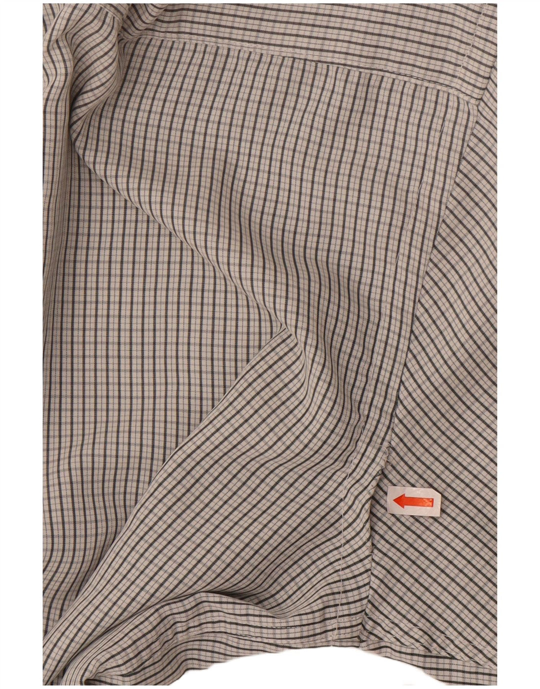 JAMES PRINGLE Mens Short Sleeve Shirt Medium Grey Check