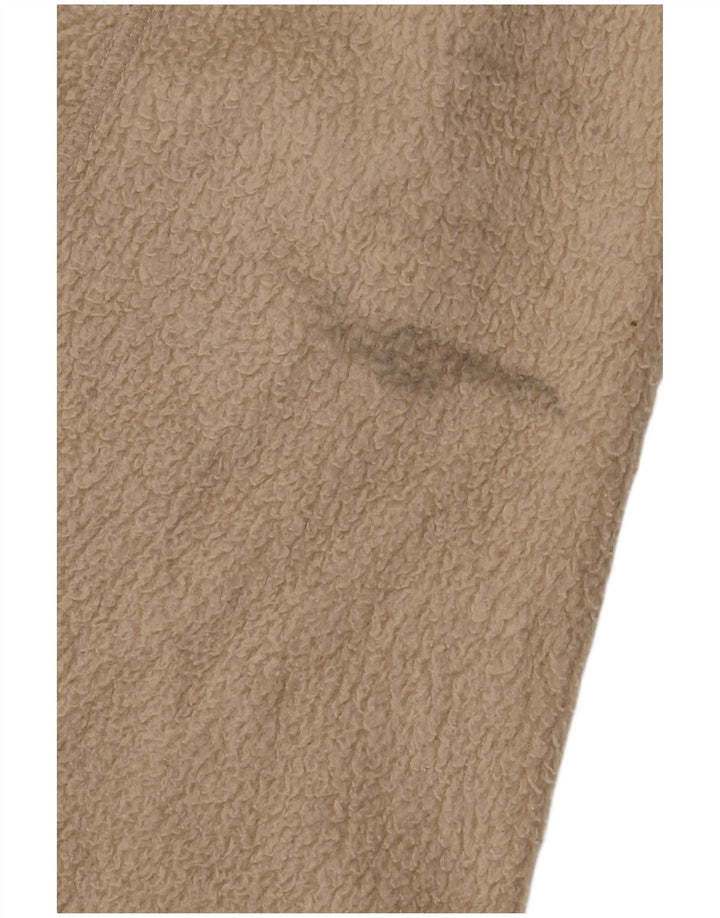 FILA Herren Fleecejacke UK 36 Small Beige Colourblock Polyester