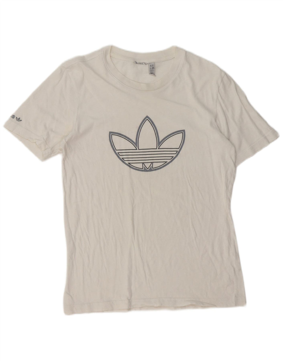 ADIDAS Herren Grafik T-Shirt Top XS Weiß