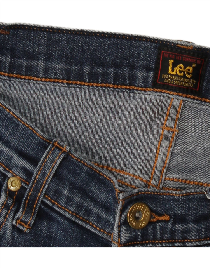 Lee Damen Slim Jeans W34 L32 Blau