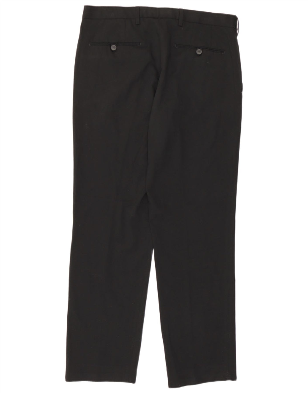 Marks & Spencer Herren-Freizeithose mit normaler Passform, W34, L31, Schwarz, Polyester