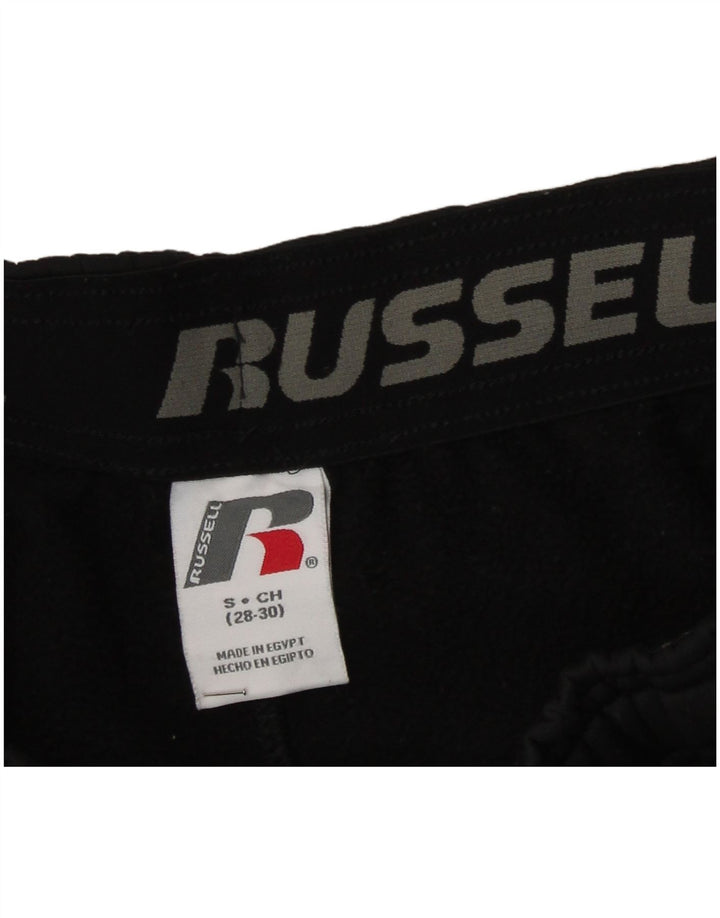 Russell Athletic Herren-Trainingshose, Größe S, Schwarz, Polyester
