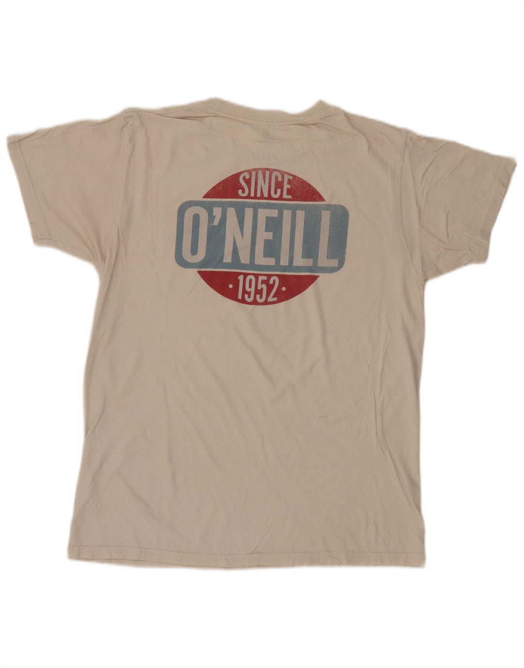 O'Neill Herren Modern Fit Graphic T-Shirt Top aus mittelweißer Baumwolle
