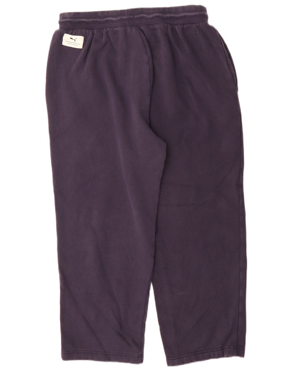 Puma Damen-Trainingshose, große marineblaue Baumwolle