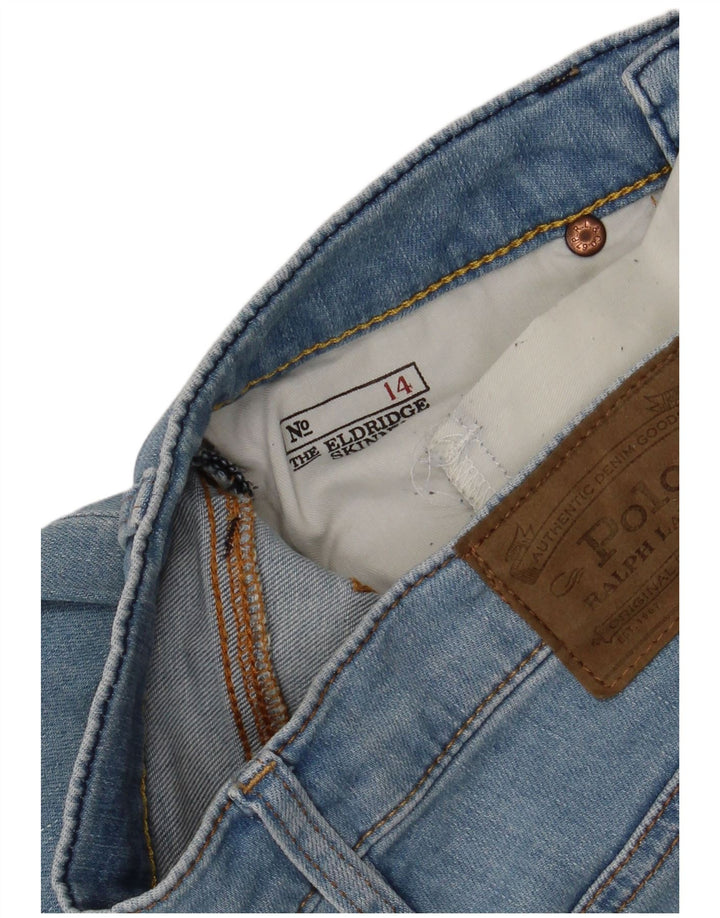 POLO RALPH LAUREN Jungen The Eldridge Skinny Jeans 13–14 Jahre W28 L26 Blau