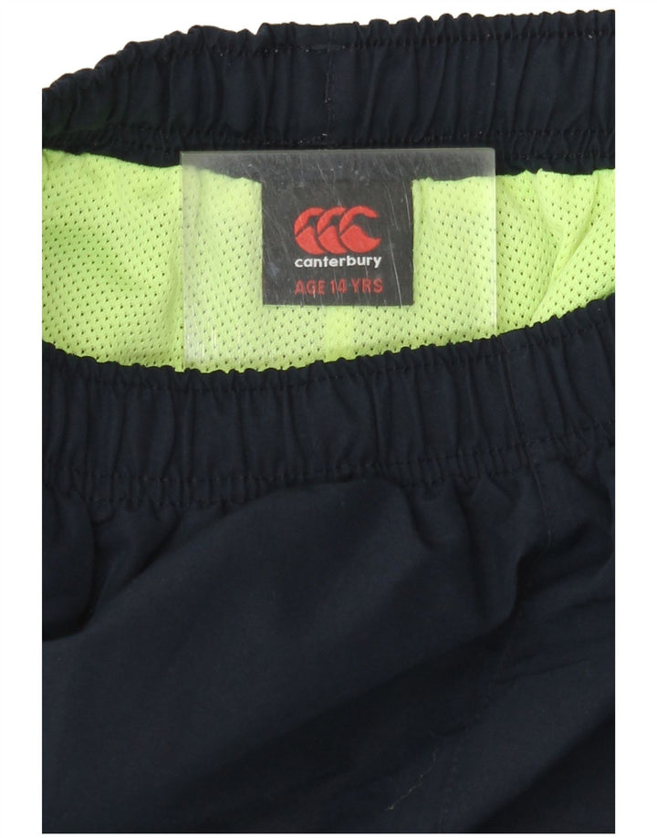 CANTERBURY Jungen-Trainingshose mit Grafik, 13–14 Jahre, Marineblau