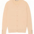 Zara Damen Strickjacke UK 12 Mittelbeige Viskose