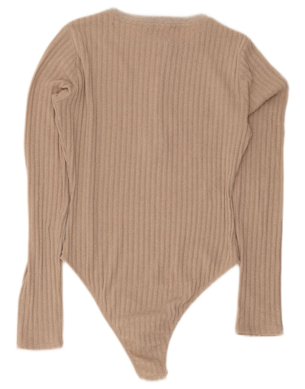 Zara Damen-Body UK 10 Small Beige