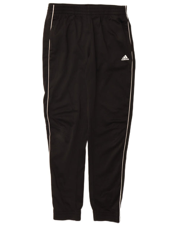 Adidas Jungen-Trainingshose, Jogginghose, 13–14 Jahre, schwarzes Polyester