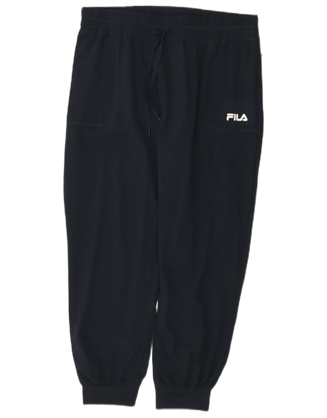 Fila Damen Trainingshose Jogger UK 12 Medium Marineblau Polyester