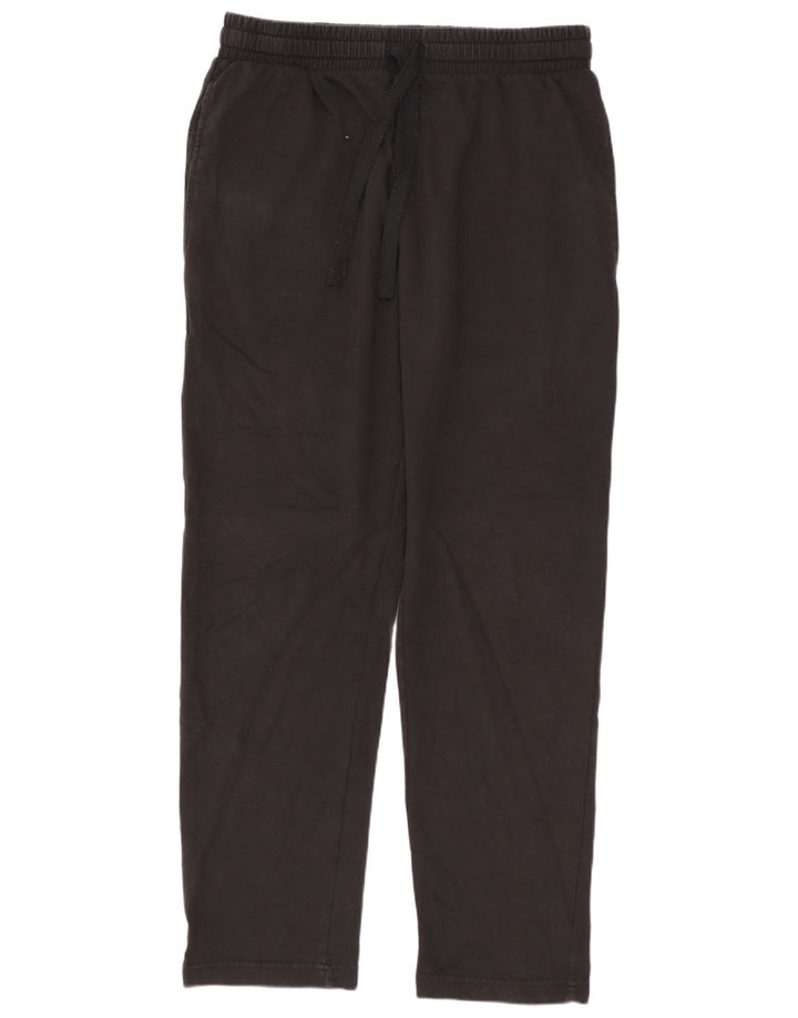 MARKS & SPENCER Damen-Trainingshose, UK-Größe 14, mittlere schwarze Baumwolle