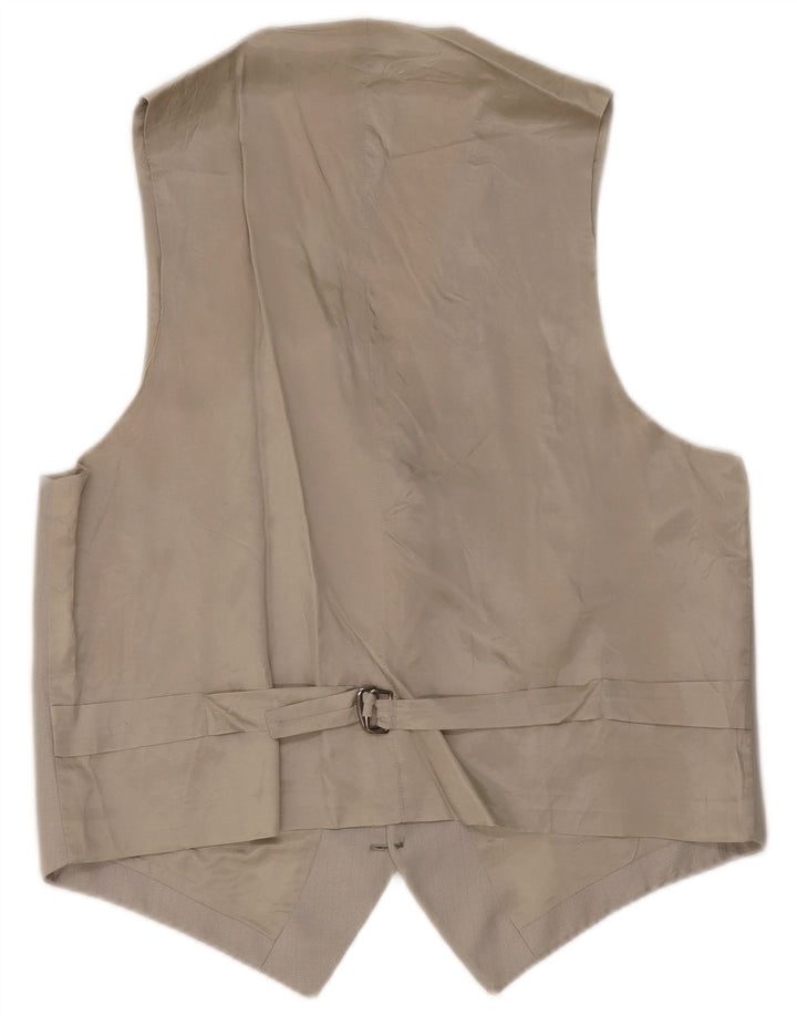 San Remo Herren Weste Mittelgrau Nadelstreifen