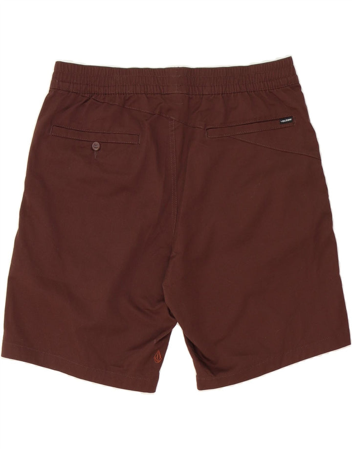 VOLCOM Womens Chino Shorts XL W36  Brown Cotton Vintage Volcom and Second-Hand Volcom from Messina Hembry 