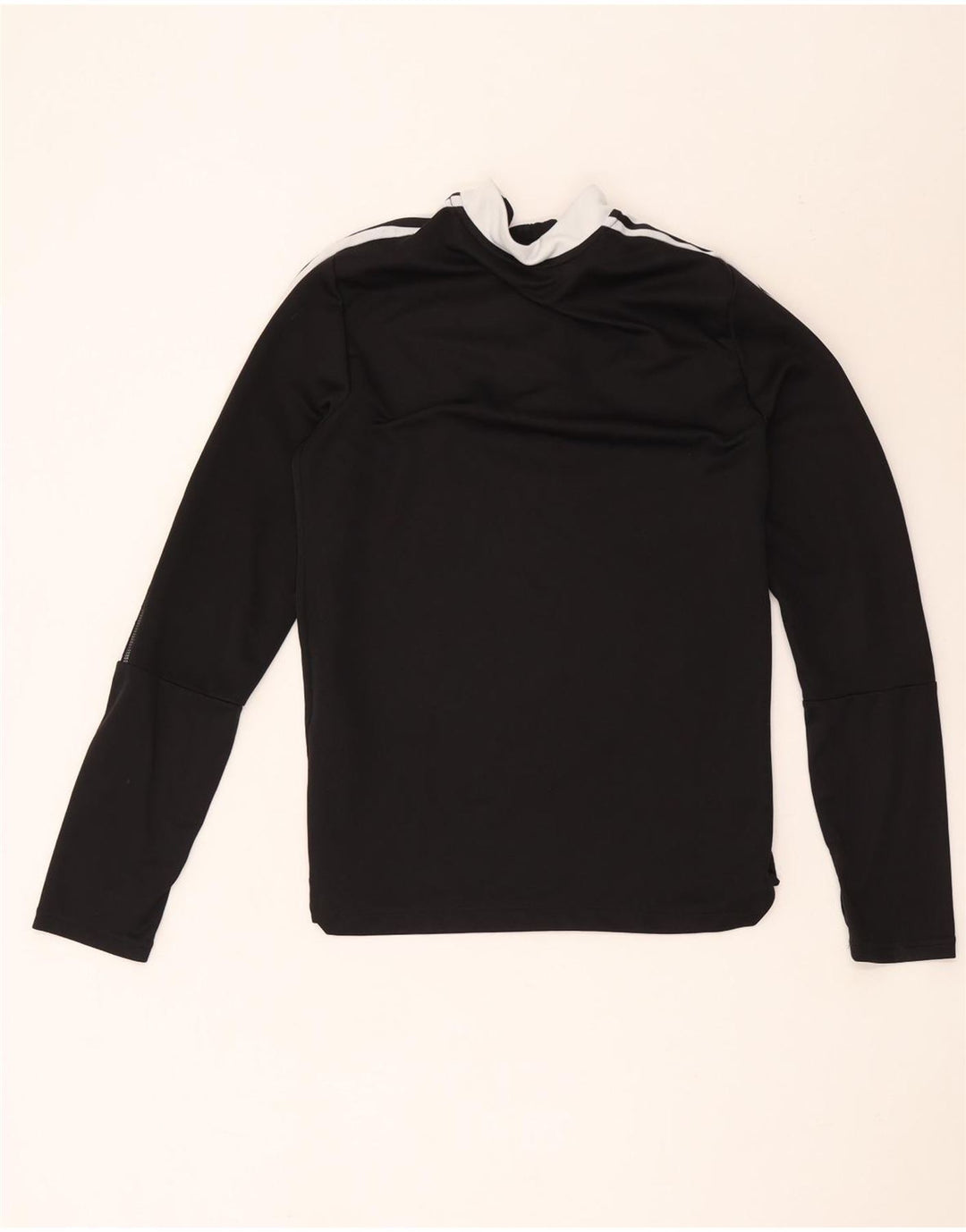 Adidas Jungen Aeroready Zip Neck Pullover Trainingsanzug Top 13-14 Jahre Schwarz