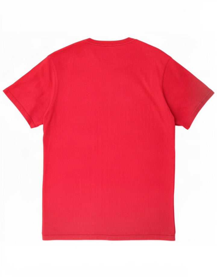 Levi's Herren-T-Shirt-Oberteil aus mittelrosa Baumwolle