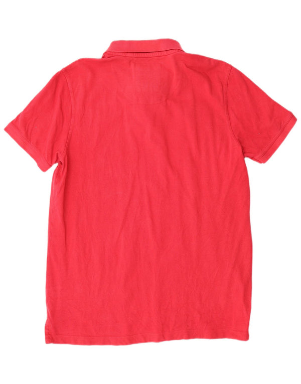 Crew Clothing Herren-Poloshirt, groß, rote Baumwolle