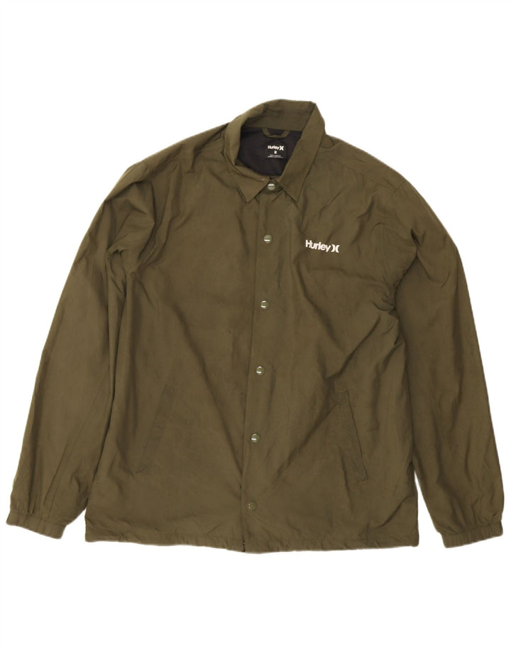 Hurley Herren Bomberjacke UK 38 Medium Khaki Polyester