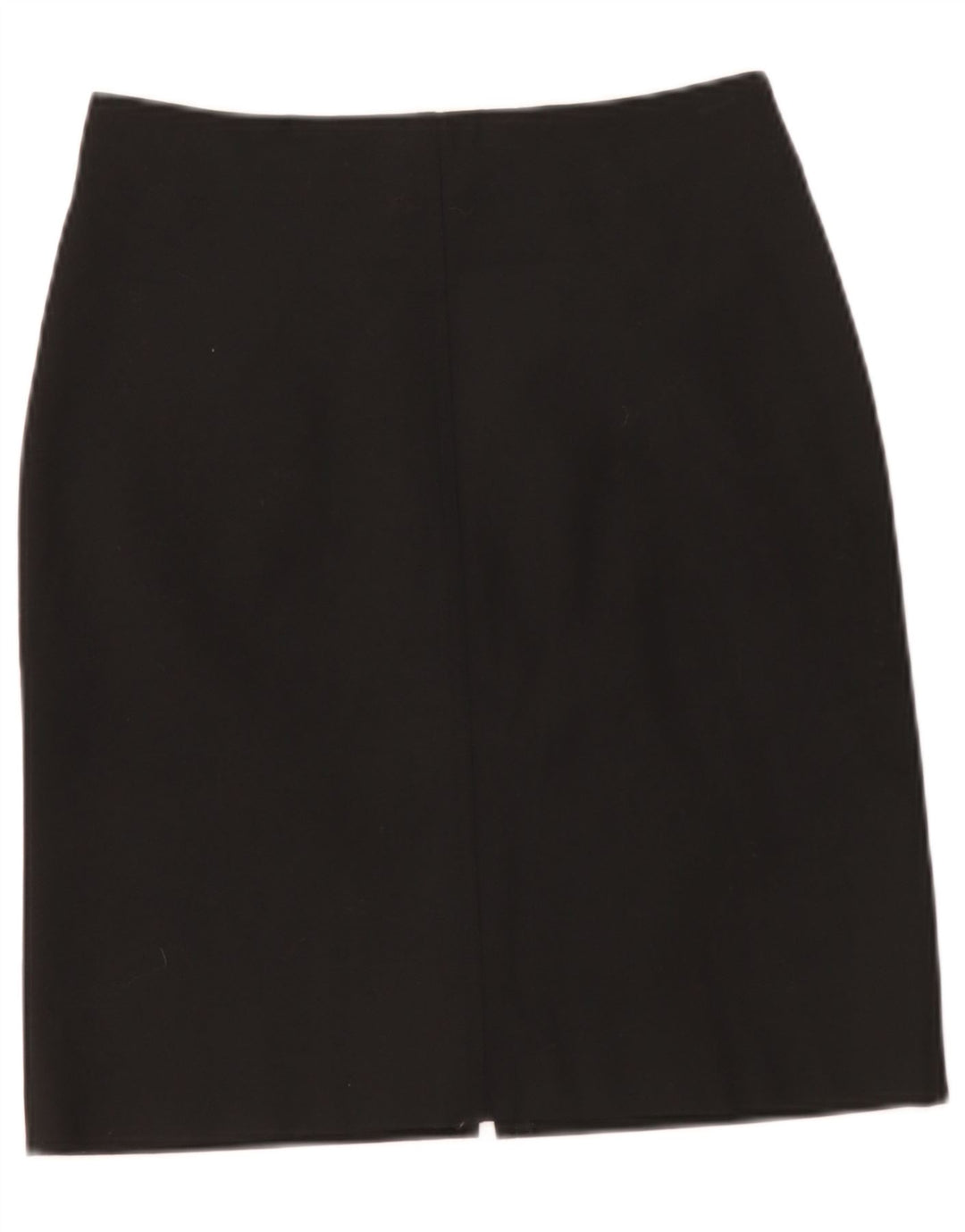 Trussardi Damen Bleistiftrock IT 40 Small W28 Schwarz Polyester