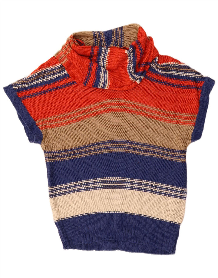 Oasis Damen-Pullover mit übergroßem Schalkragen, Gr. 10, Größe S, Mehrfarbig