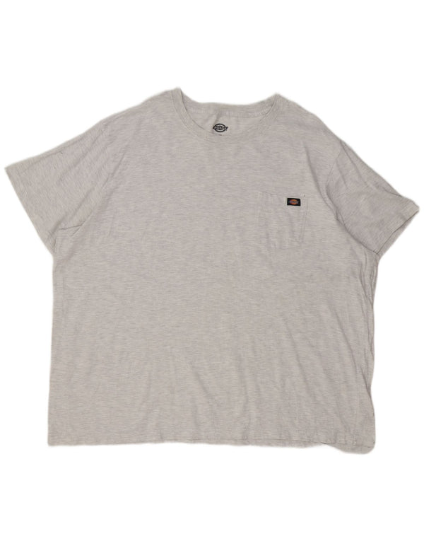 Dickies Herren T-Shirt Top 4XL Grau gefleckte Baumwolle