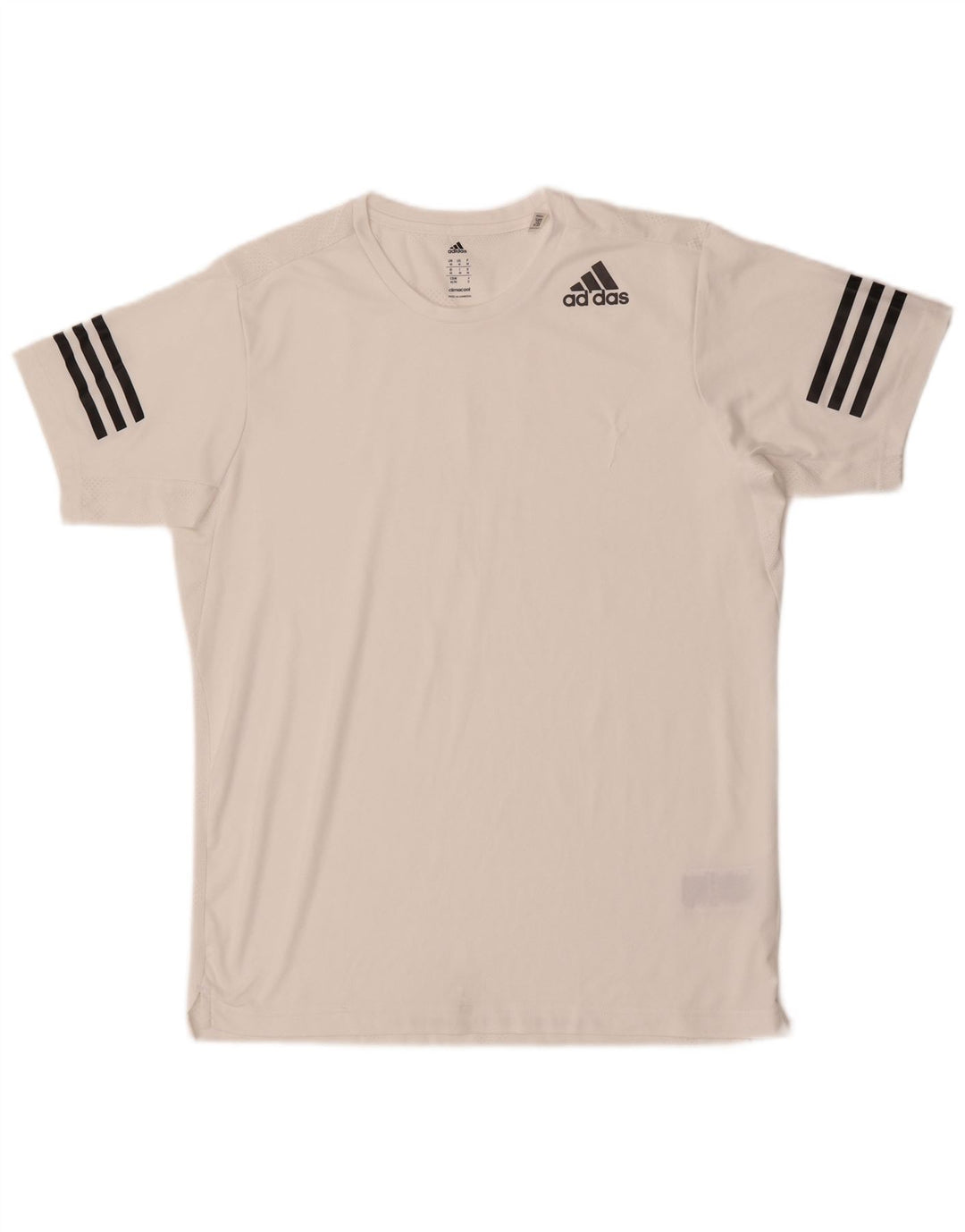Adidas Herren T-Shirt Top Medium Weiß Polyester