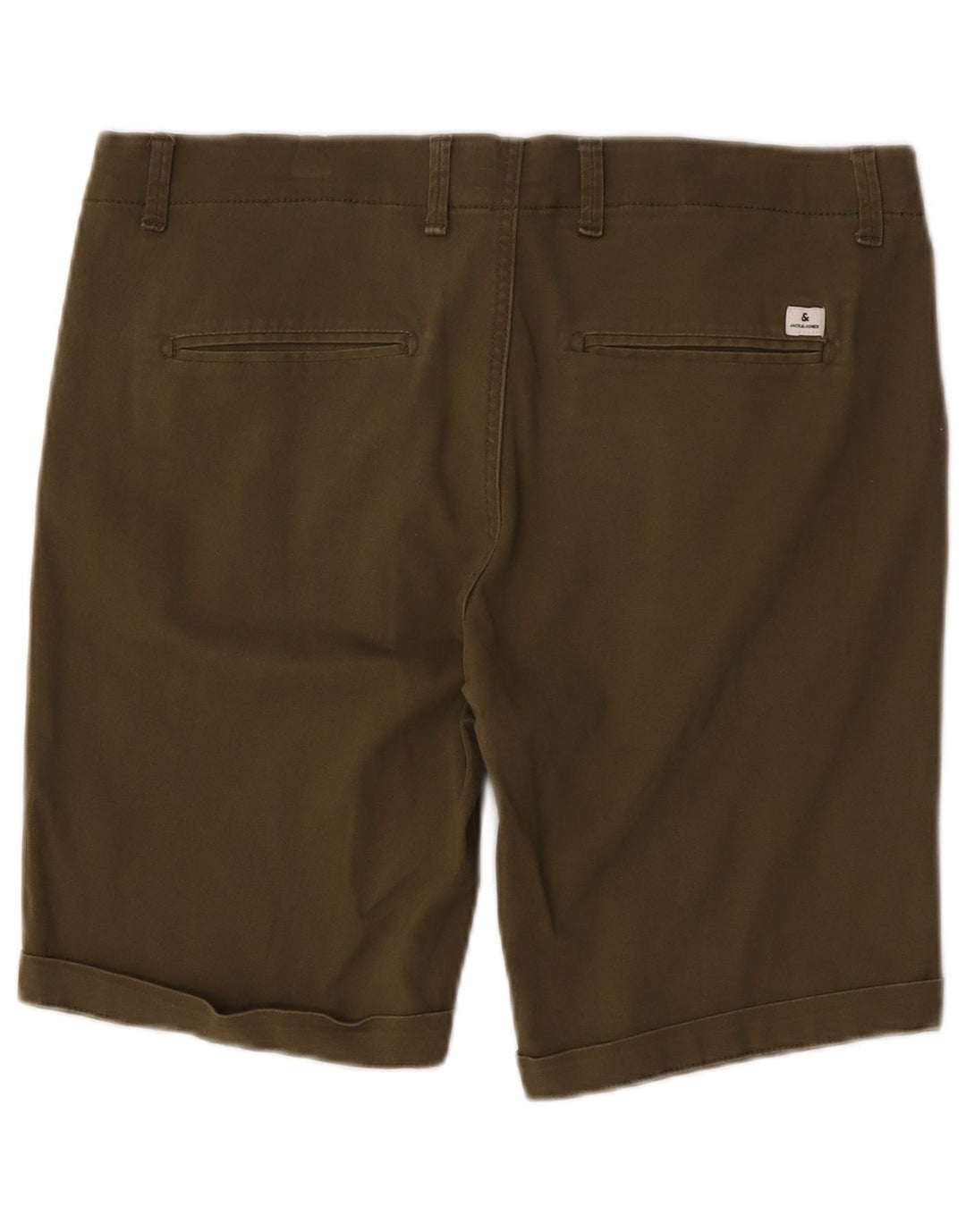 Jack & Jones Herren-Chinoshorts, Größe L, W36, Khaki, Baumwolle