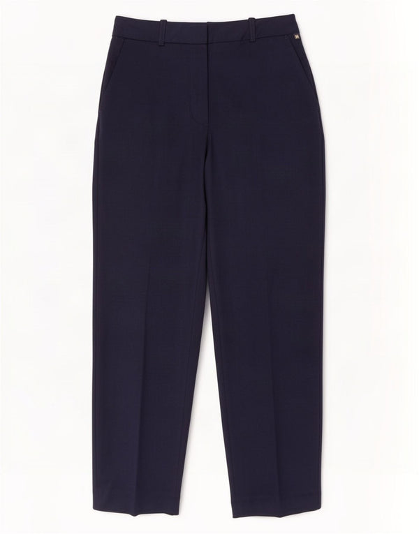 Tommy Hilfiger Damen-Chinohose mit hoher Taille, UK 8, Größe S, W28, L28, Marineblau