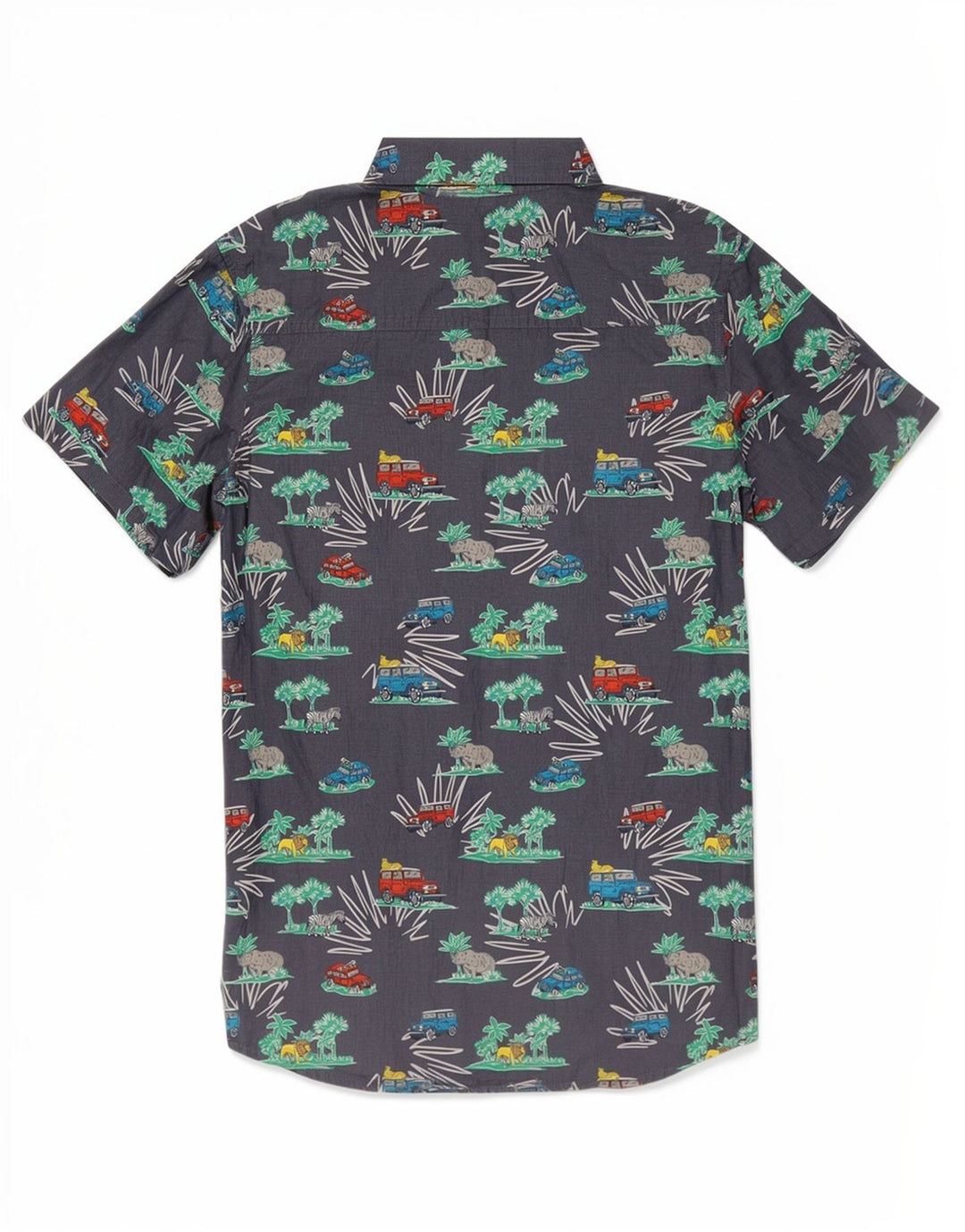 Mountain Warehouse Jungen-Hemd mit abstraktem Muster, Marineblau, 12–13 Jahre