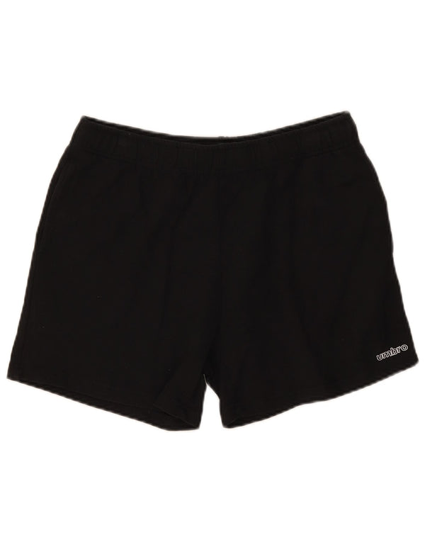 Umbro Herren Sportshorts Mittelschwarze Baumwolle